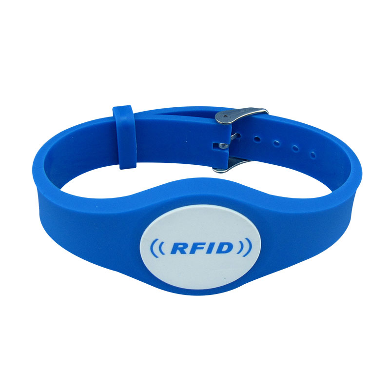 125 кГц ID Slap RFID резеңке Pvc білезігі