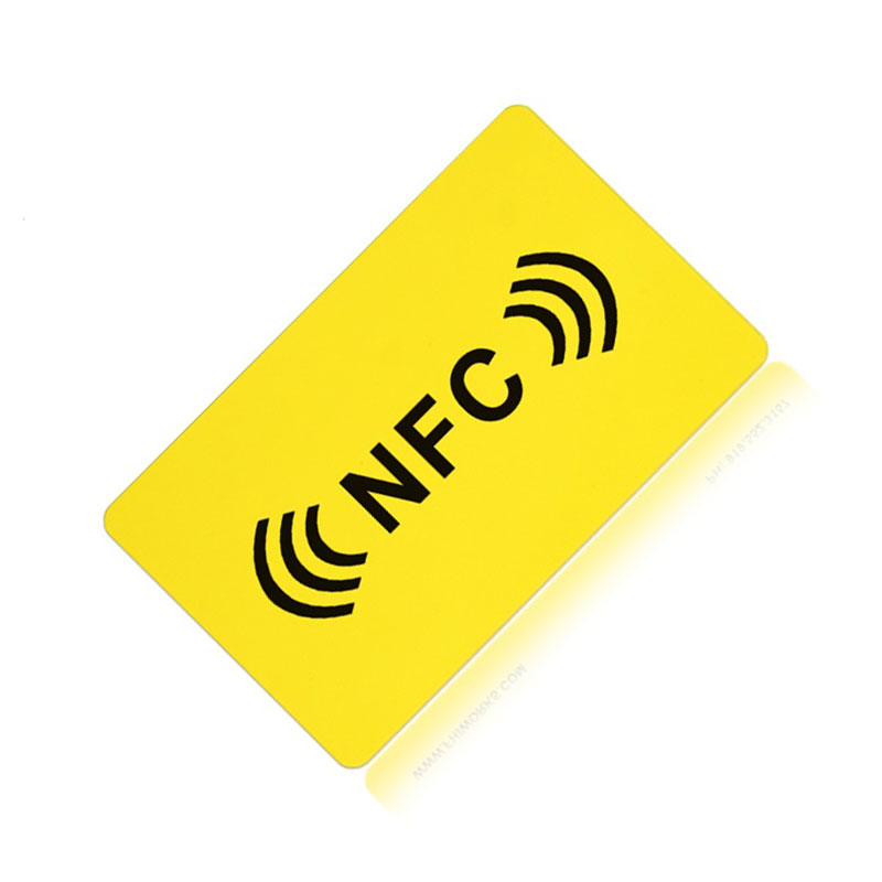 13,56 МГц жиілік пластикалық RFID Nfc контактісіз төлем қауіпсіздігі nfc смарт картасы