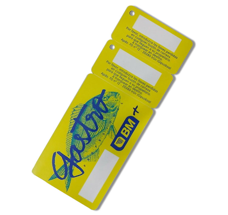 ПВХ картасы 2 in 1 Snap-off Plastic Combo Hang Tag нарықтағы жаңа кіріспе ме?